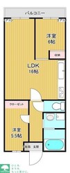 日商岩井大岡山第2マンションの物件間取画像